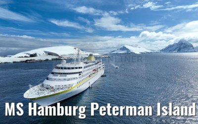 MS Hamburg Peterman Island Antarctica 25.01.2023