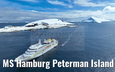 MS Hamburg Peterman Island Antarctica 25.01.2023