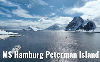 MS Hamburg Peterman Island Antarctica 25.01.2023