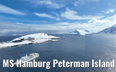 MS Hamburg Peterman Island Antarctica 25.01.2023