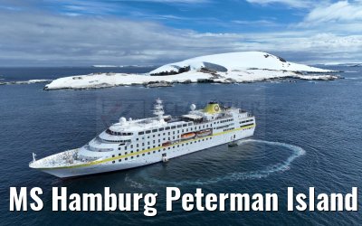 MS Hamburg Peterman Island Antarctica 25.01.2023