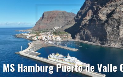 MS Hamburg Puerto de Valle Gran Rey La Gomera 22.11.2022
