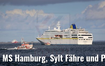 MS Hamburg, Sylt Fähre und Pidder Lueng 12.10.2021