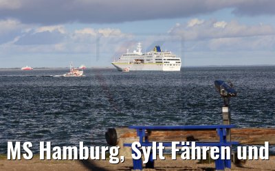 MS Hamburg, Sylt Fähren und Pidder Lueng 12.10.2021