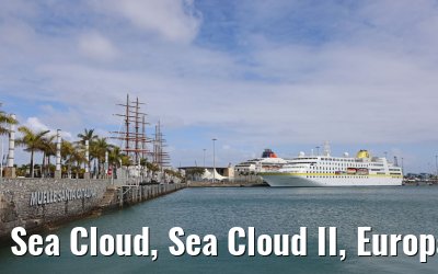 Sea Cloud, Sea Cloud II, Europa 2, Hamburg Las Palmas de Gran Canaria