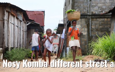 Nosy Komba different street and village impressions 16.02.2024