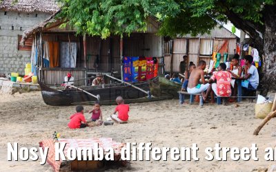 Nosy Komba different street and village impressions 16.02.2024