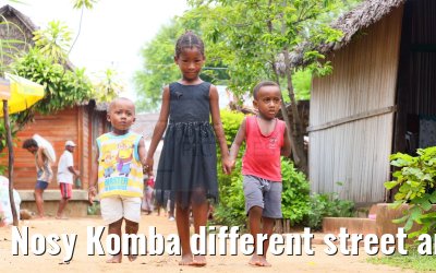Nosy Komba different street and village impressions 16.02.2024