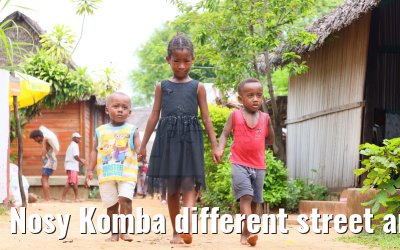 Nosy Komba different street and village impressions 16.02.2024
