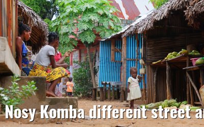 Nosy Komba different street and village impressions 16.02.2024