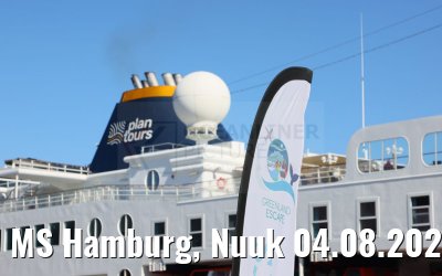 MS Hamburg, Nuuk 04.08.2024