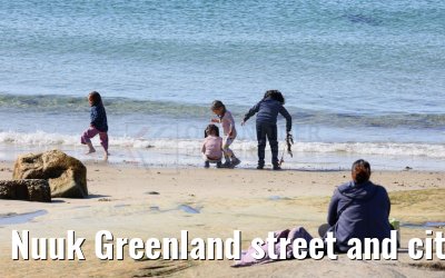 Nuuk Greenland street and city impressions 04.08.2024