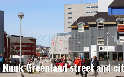 Nuuk Greenland street and city impressions 04.08.2024