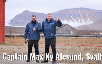 Captain Max Ny Alesund, Svalbard 27.07.2024