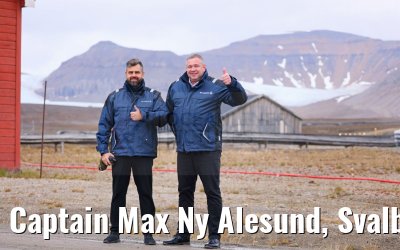 Captain Max Ny Alesund, Svalbard 27.07.2024