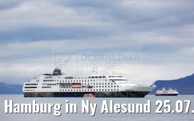 Hamburg in Ny Alesund 25.07.2024