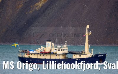 MS Origo, Lilliehookfjord, Svalbard 25.07.2024
