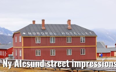 Ny Alesund street impressions 25.07.2024