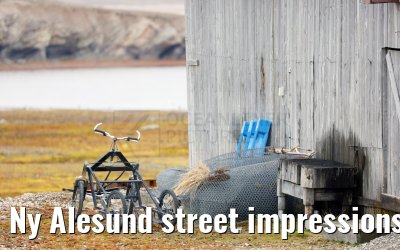 Ny Alesund street impressions 25.07.2024