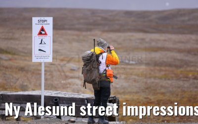 Ny Alesund street impressions 25.07.2024