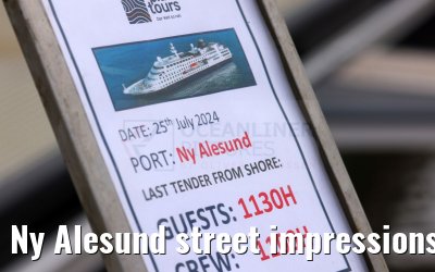 Ny Alesund street impressions 25.07.2024