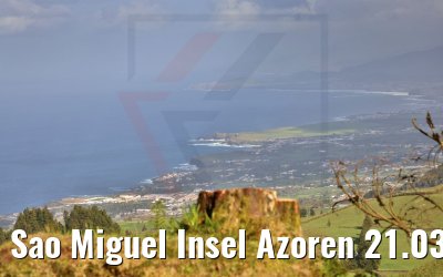 Sao Miguel Insel Azoren 21.03.2022