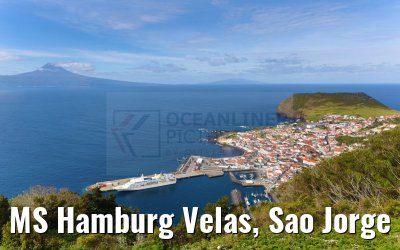 MS Hamburg Velas, Sao Jorge 08.04.2023