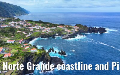 Norte Grande coastline and Piscina Natural Simao Dias, Sao Jorge 08.04.2023