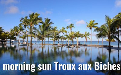 morning sun Troux aux Biches, Mauritius 12.02.2024