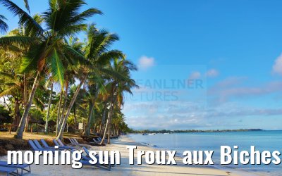 morning sun Troux aux Biches, Mauritius 12.02.2024