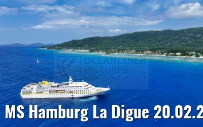 MS Hamburg La Digue 20.02.2024