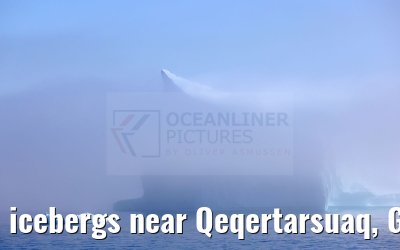 icebergs near Qeqertarsuaq, Greenland 06.08.2024