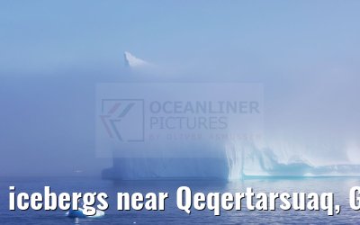 icebergs near Qeqertarsuaq, Greenland 06.08.2024