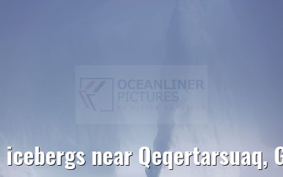 icebergs near Qeqertarsuaq, Greenland 06.08.2024