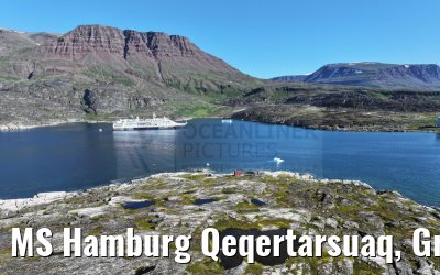 MS Hamburg Qeqertarsuaq, Greenland 06.08.2024