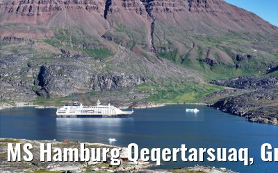 MS Hamburg Qeqertarsuaq, Greenland 06.08.2024