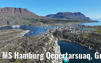 MS Hamburg Qeqertarsuaq, Greenland 06.08.2024