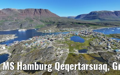 MS Hamburg Qeqertarsuaq, Greenland 06.08.2024