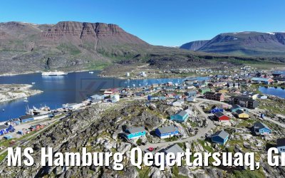 MS Hamburg Qeqertarsuaq, Greenland 06.08.2024