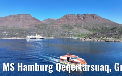 MS Hamburg Qeqertarsuaq, Greenland 06.08.2024