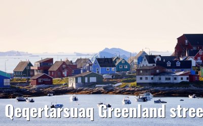 Qeqertarsuaq Greenland street and city impressions 06.08.2024
