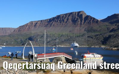 Qeqertarsuaq Greenland street and city impressions 06.08.2024