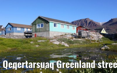 Qeqertarsuaq Greenland street and city impressions 06.08.2024