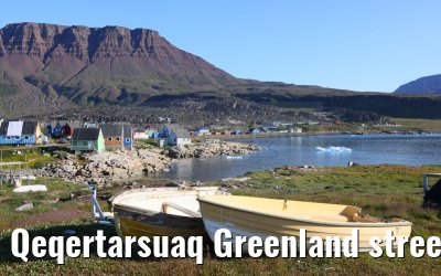 Qeqertarsuaq Greenland street and city impressions 06.08.2024