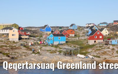Qeqertarsuaq Greenland street and city impressions 06.08.2024