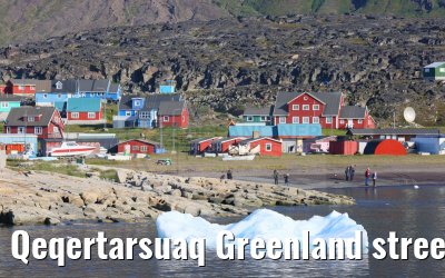 Qeqertarsuaq Greenland street and city impressions 06.08.2024