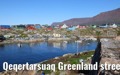Qeqertarsuaq Greenland street and city impressions 06.08.2024