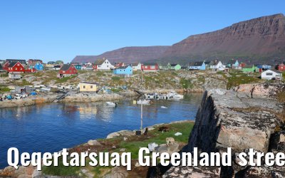 Qeqertarsuaq Greenland street and city impressions 06.08.2024