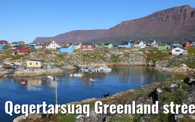 Qeqertarsuaq Greenland street and city impressions 06.08.2024