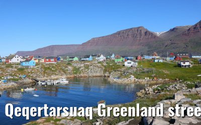 Qeqertarsuaq Greenland street and city impressions 06.08.2024